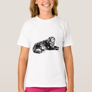 Rengör disposition Hund Te med full energi T Shirt