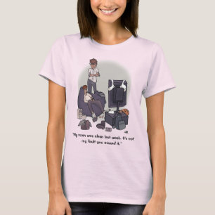 Rengör ditt rum för kvinnor t shirt
