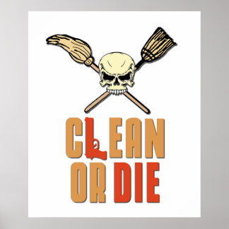 Rengör eller dölj Poster