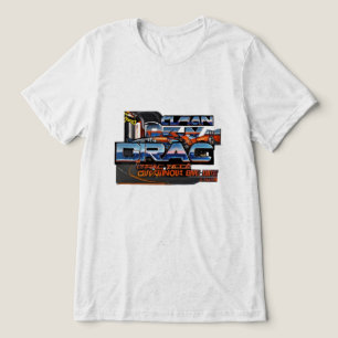 Rengör modern bike & Car Drag Tävling-märke T Shirt