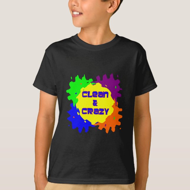 Rengör och Crazy T-shirt (Framsida)