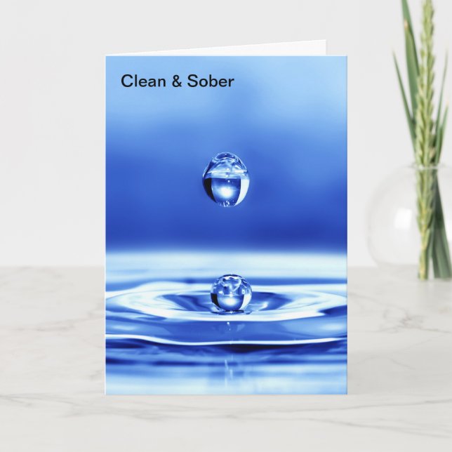 Rengör och sober kort (Framsida)