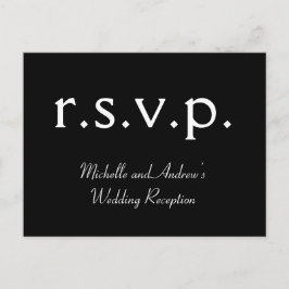 Rengör "r.s.v.p." Vykort