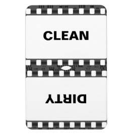 Rengör smutsigt kylskåp magnet