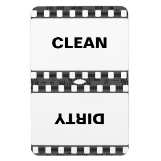 Rengör smutsigt kylskåp magnet