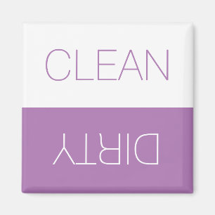 Rengör smutsindikatorns lavender enkel magnet