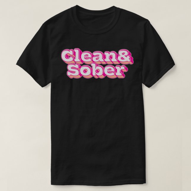Rengör sober t shirt (Design framsida)