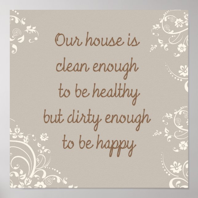 Rengör tillräckligt poster (Framsidan)