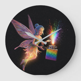 Rengörande Ängla Bröllopsfest  Stor Klocka