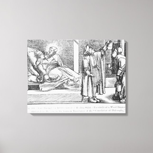 Rengöring genom intrång i en lagning canvastryck (Framsida)