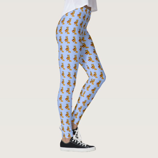 Rengöringsbalkar Leggings (Höger)