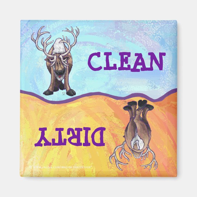 Rengöringsgåvor och tillbehör magnet (Framsidan)