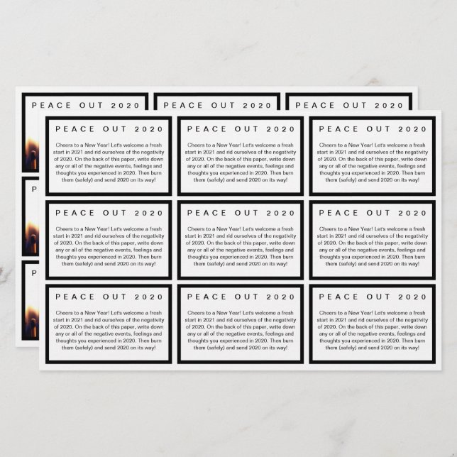 Rengöringskuponger för nya års djurutrymme (Fram/baksida)