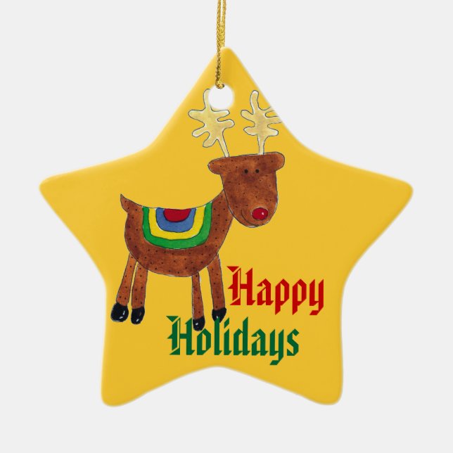 Renhelgdagprydnad Julgransprydnad Keramik (Framsidan)