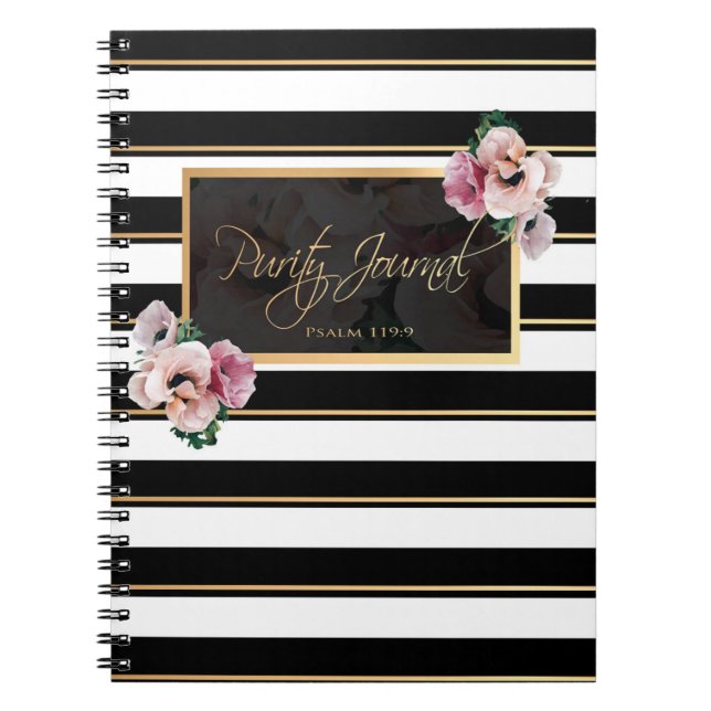 Renhetjournal - Psalm119:9 Anteckningsbok (Framsidan)