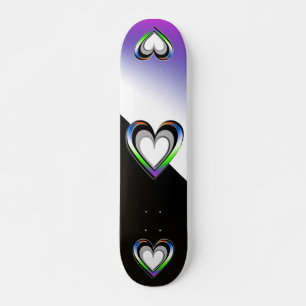 Renhetskartong Mini Skateboard Bräda 18,5 Cm