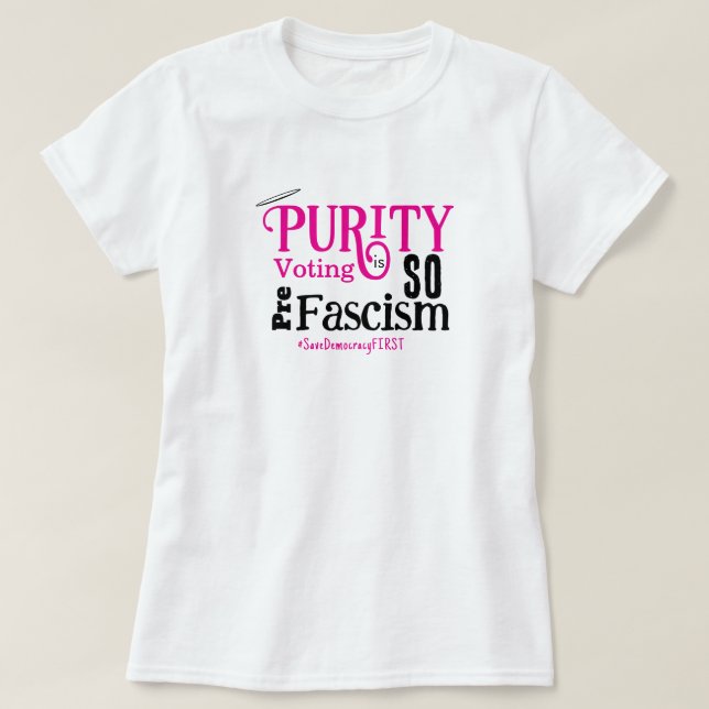 Renhetsomröstning T-Shirt (Design framsida)