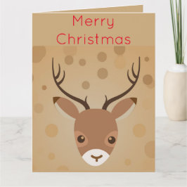 Renillustration på en brun bakgrund   kort