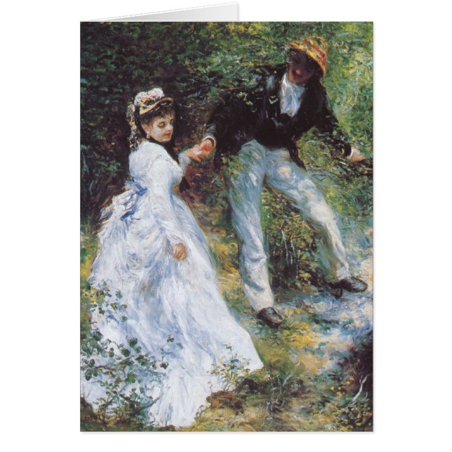 Renior mästerverk hälsningskort (Framsidan)