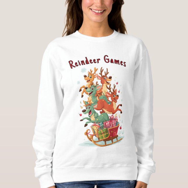 Renjakt Julhuvtröja T Shirt (Framsida)