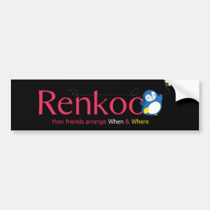 Renkoo: Hur vännen ordnar när och var Bildekal