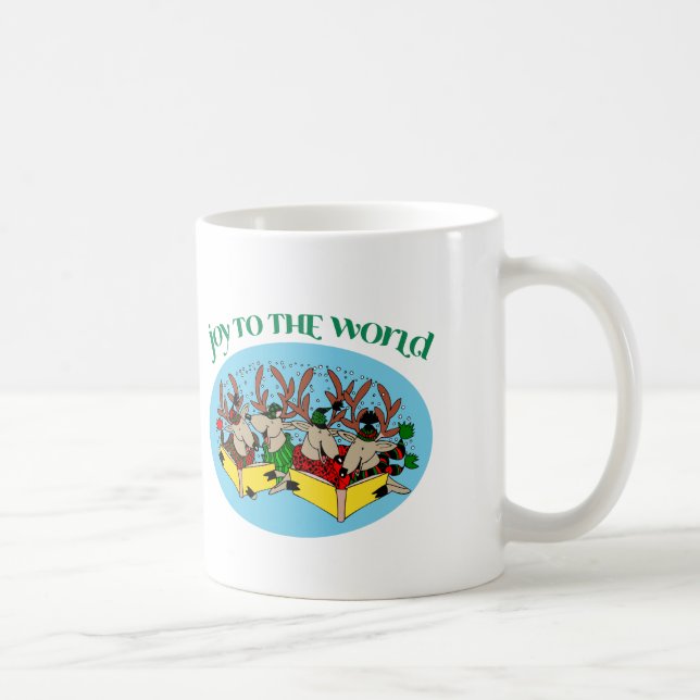 Renkör - glädje till världen kaffemugg (Höger)