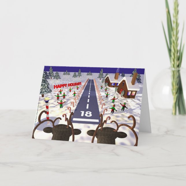 Renlandning Helgkort (Framsida)