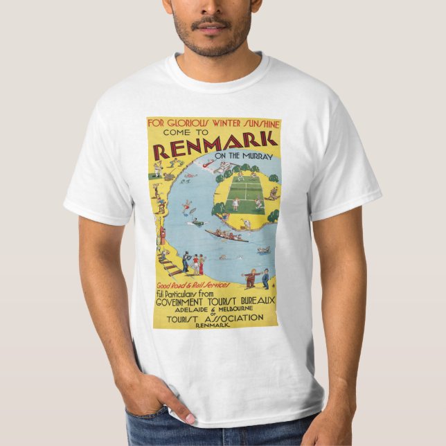 Renmark på Murray Tee Shirt (Framsida)