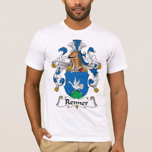 Renner familjvapensköld tee shirt