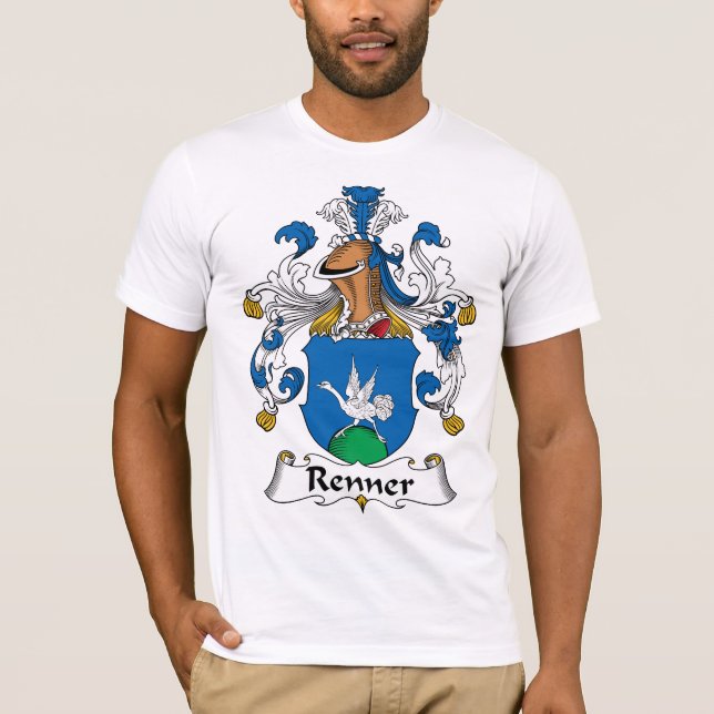 Renner familjvapensköld tee shirt (Framsida)