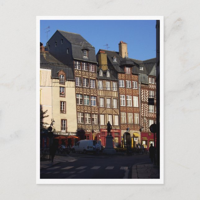 Rennes, Frankrike Vykort (Framsida)