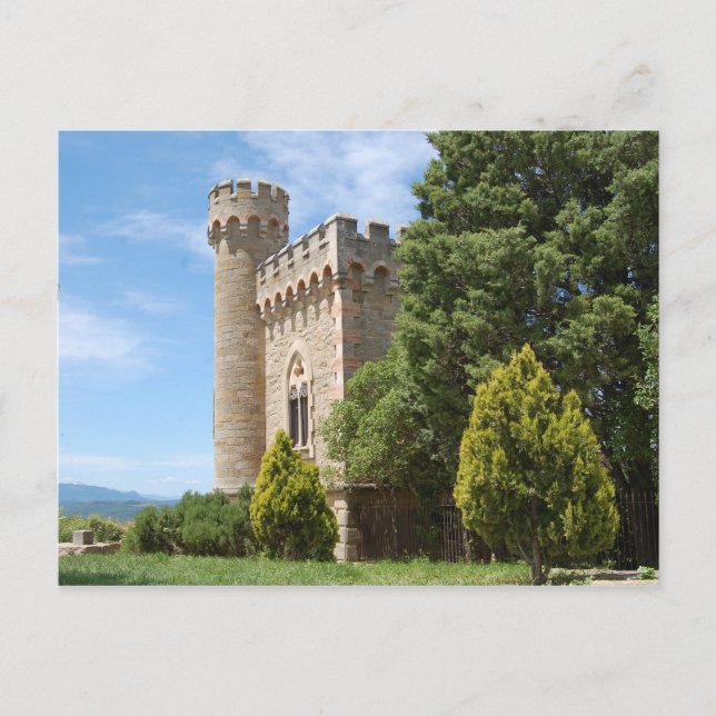 Rennes Le Chateau Vykort (Framsida)