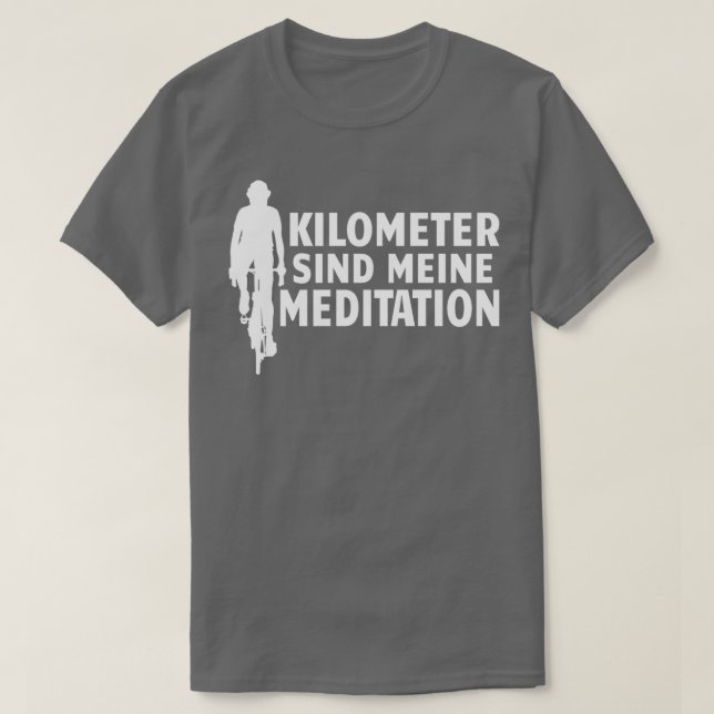 Rennrad Fahrrad Biker Spruch Geschenk T Shirt (Design framsida)