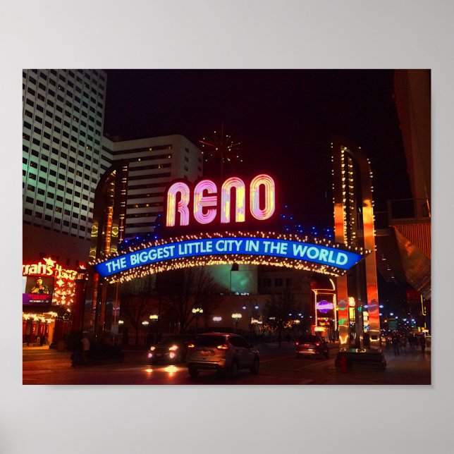 Reno Arch Sign #1 Poster (Framsidan)