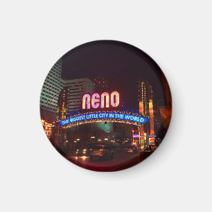 Reno Arch-tecken #1 Runt magnet