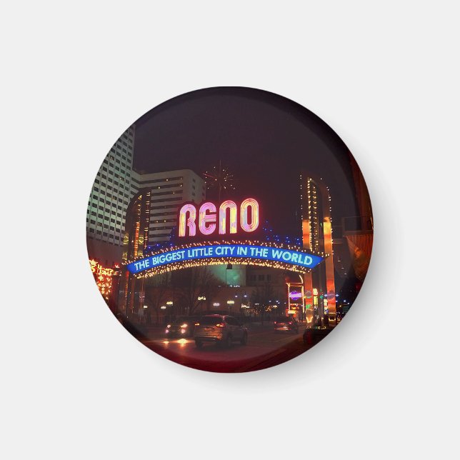 Reno Arch-tecken #1 Runt magnet (Framsidan)