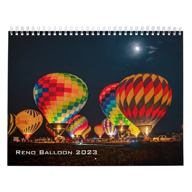 Reno Balloon 2023 Kalender (Omslag)