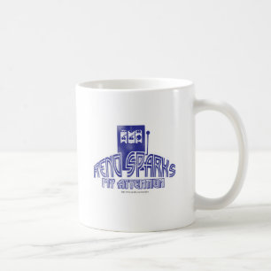 Reno gnistar min uppmärksamhet kaffemugg