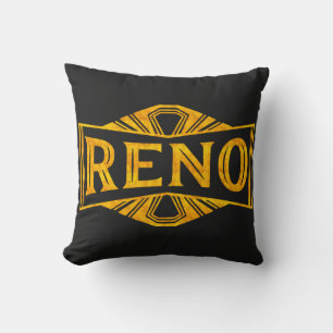 Reno Guld Rush Elegant Art Deco Kudde