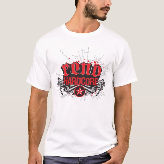 Reno Hardcore t-skjorta Tee Shirt (Framsida)