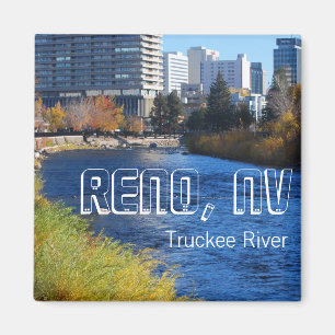 Reno/i stadens centrum Truckee River Magnet