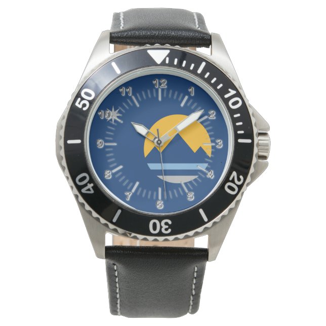 Reno (Nevada) City flagga Watch Armbandsur (Framsida)