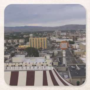 Reno, Nevada Drink Underlägg Papper Kvadrat