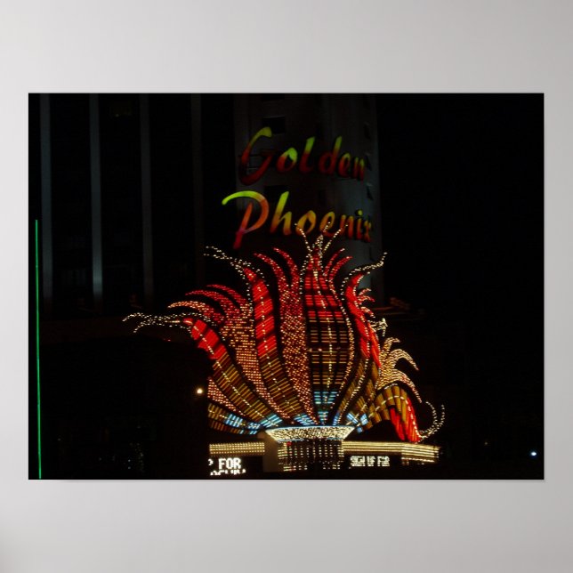 Reno Nevada Flamingo Poster (Framsidan)