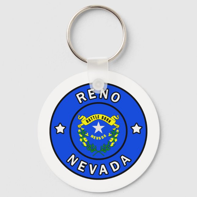 Reno Nevada Nyckelring (Framsida)