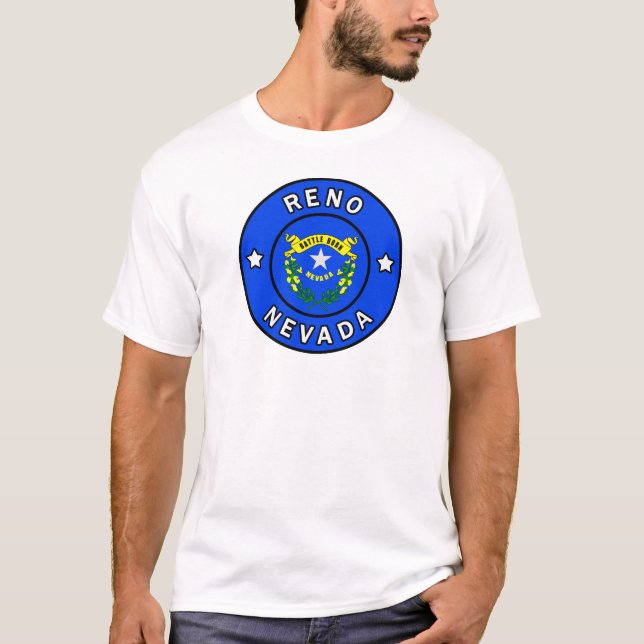 Reno Nevada T Shirt (Framsida)