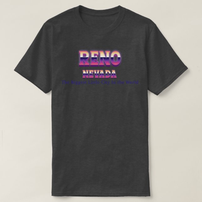 Reno Nevada T Shirt (Design framsida)
