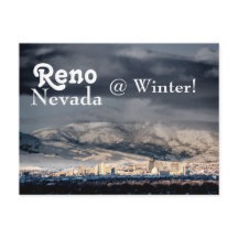 Reno Nevada @ Vintervyvykort