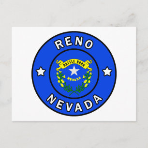 Reno Nevada Vykort