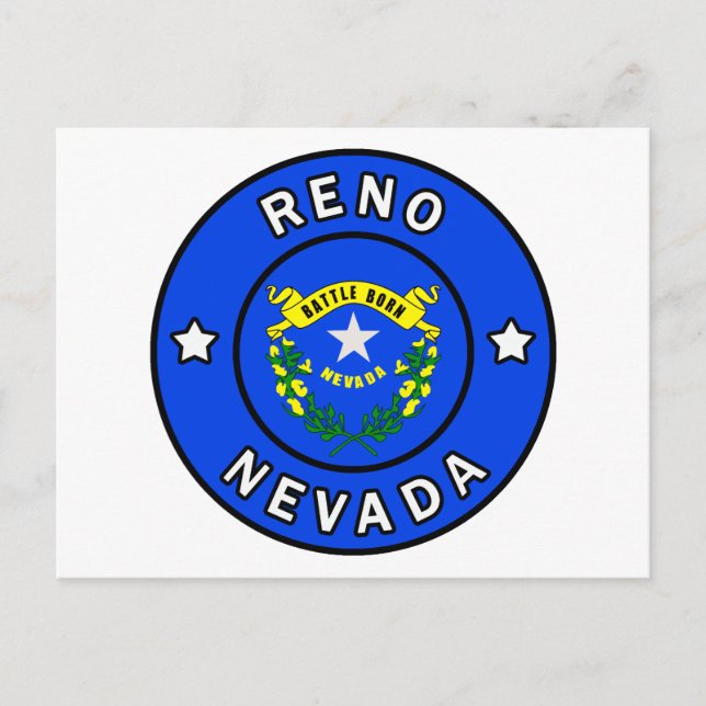 Reno Nevada Vykort (Framsida)